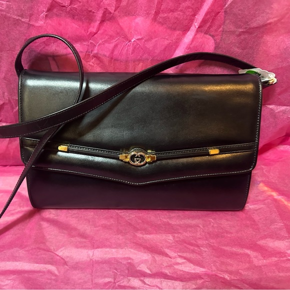 Gucci 🇮🇹 VINTAGE 80s era - Picture 1 of 3